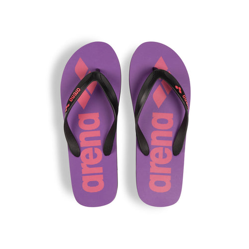  ARENA FLIP FLOP PLUM-BRIGHT_CORAL