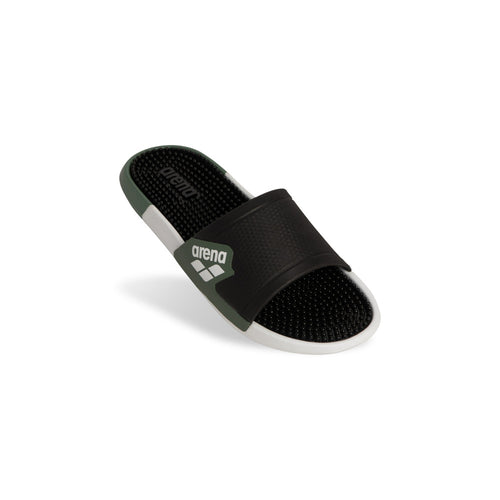 Arena Claquettes - MARCO ACTIVE BLACK - WHITE - SAGE