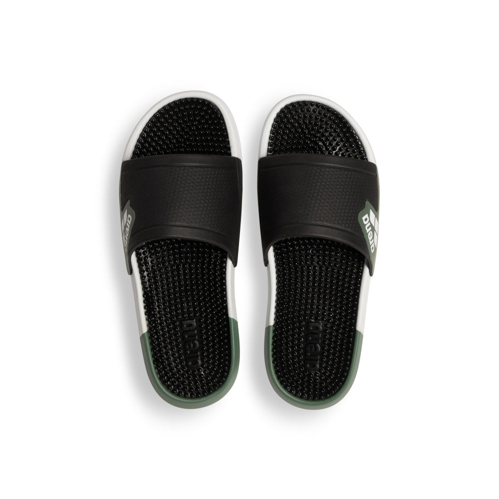 Arena Claquettes - MARCO ACTIVE BLACK - WHITE - SAGE