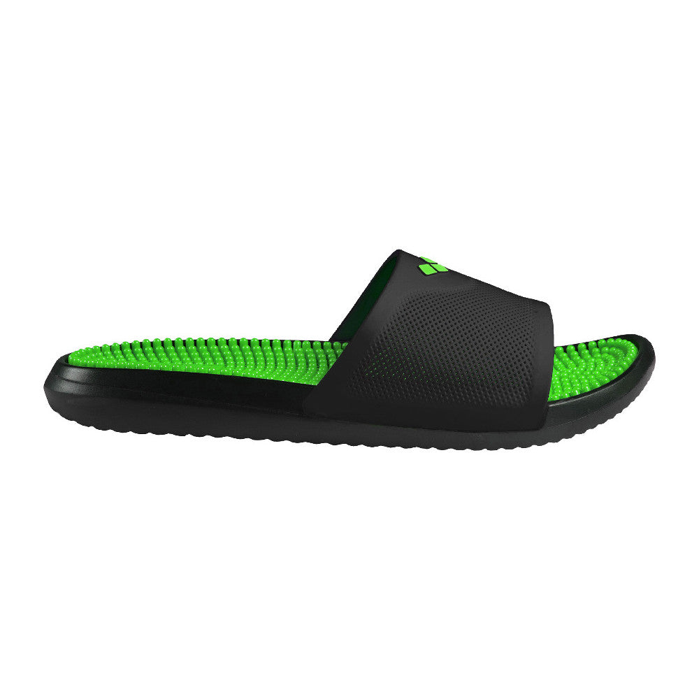  Claquettes ARENA MARCO BLACK LIME BLACK