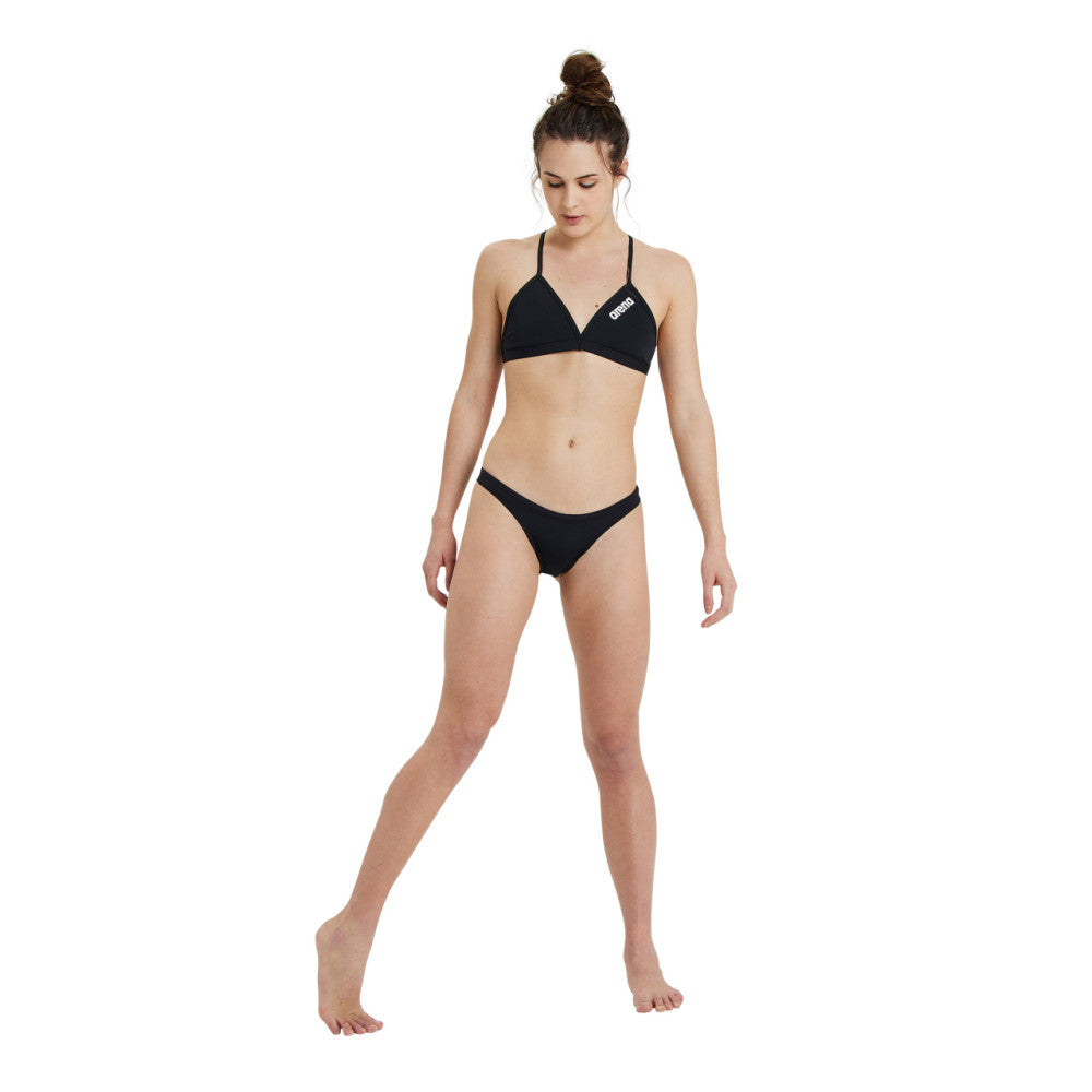 Arena Culotte Solid Black - WOMEN'S TEAM SWIM BOTTOM SOLID