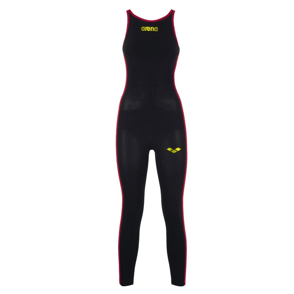  Arena Combinaison Homme EAU LIBRE R-EVO + Dos Fermé Black Fluo Red