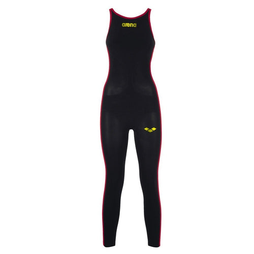  Arena Combinaison Homme EAU LIBRE R-EVO + Dos Fermé Black Fluo Red