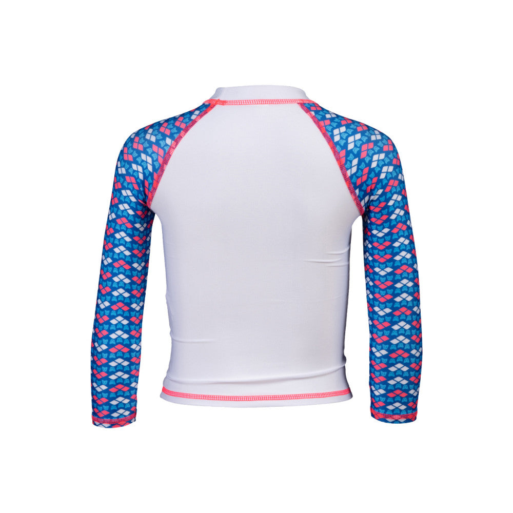 Arena FRIENDS KIDS UV LS TEE WHITE ROYAL MULTI