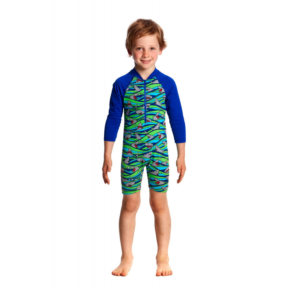 Funky Trunks Maillot Anti UV Manches Longues Enfant Little Nipper