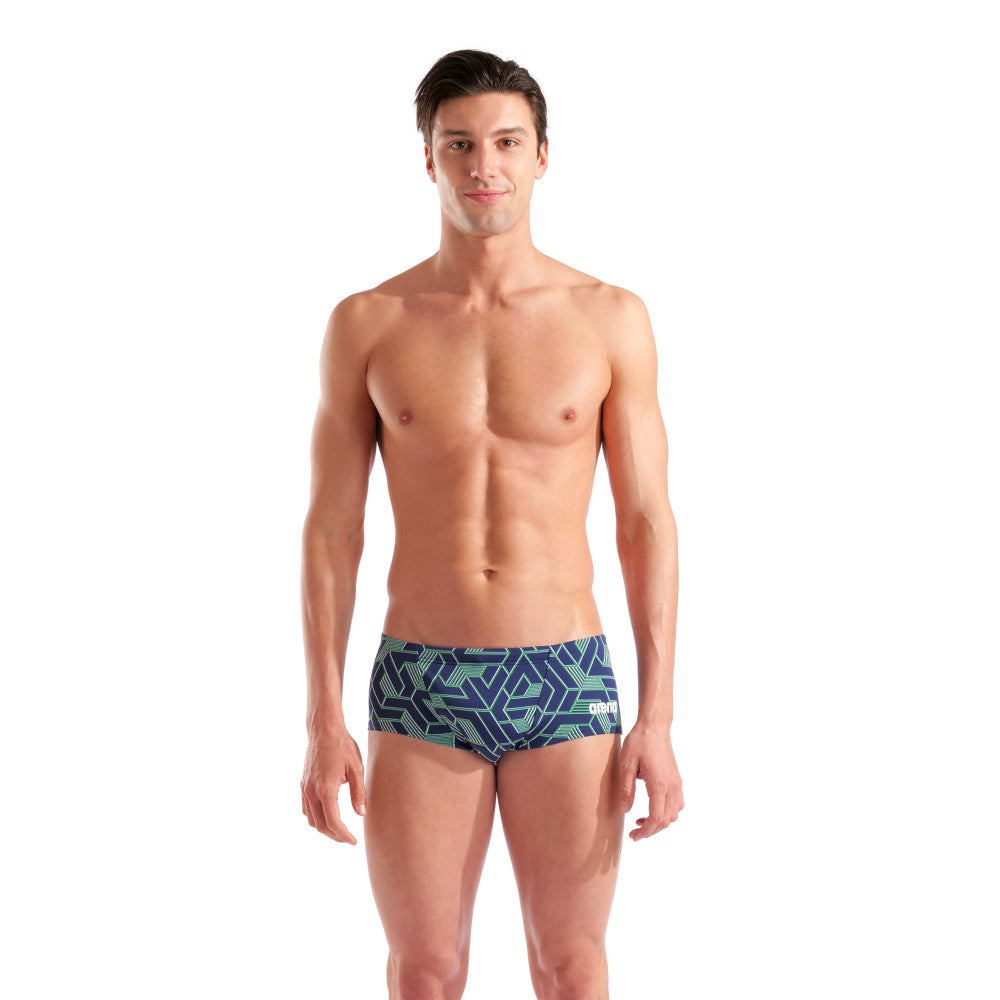  Maillot De Bain ARENA Homme ESCAPE SWIM LOW WAIST SHORTTEAM BLUE GREEN