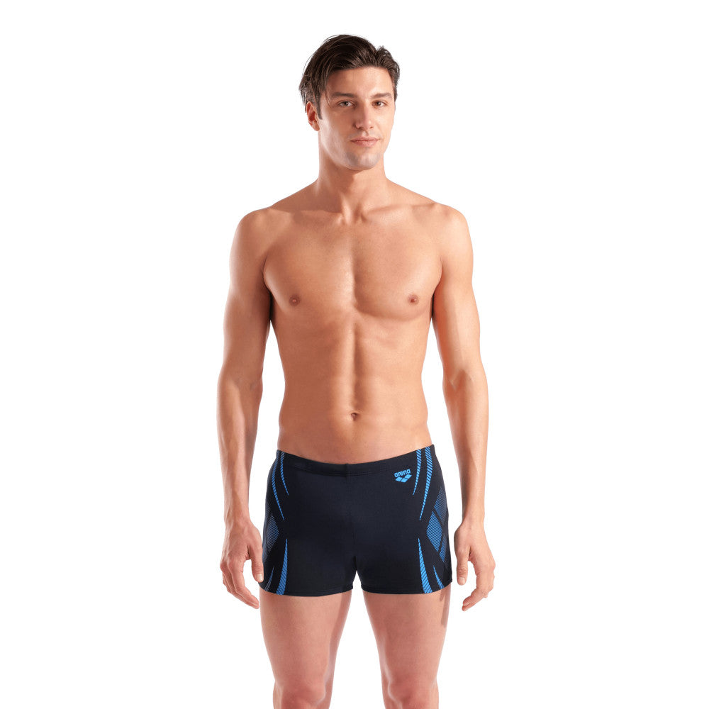  Maillot De Bain ARENA Homme POSEIDONIA SWIM SHORTBLACK-TURQUOISE