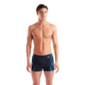  Maillot De Bain ARENA Homme POSEIDONIA SWIM SHORTBLACK-TURQUOISE