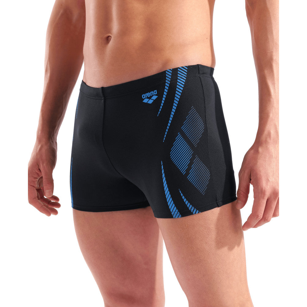  Maillot De Bain ARENA Homme POSEIDONIA SWIM SHORTBLACK-TURQUOISE
