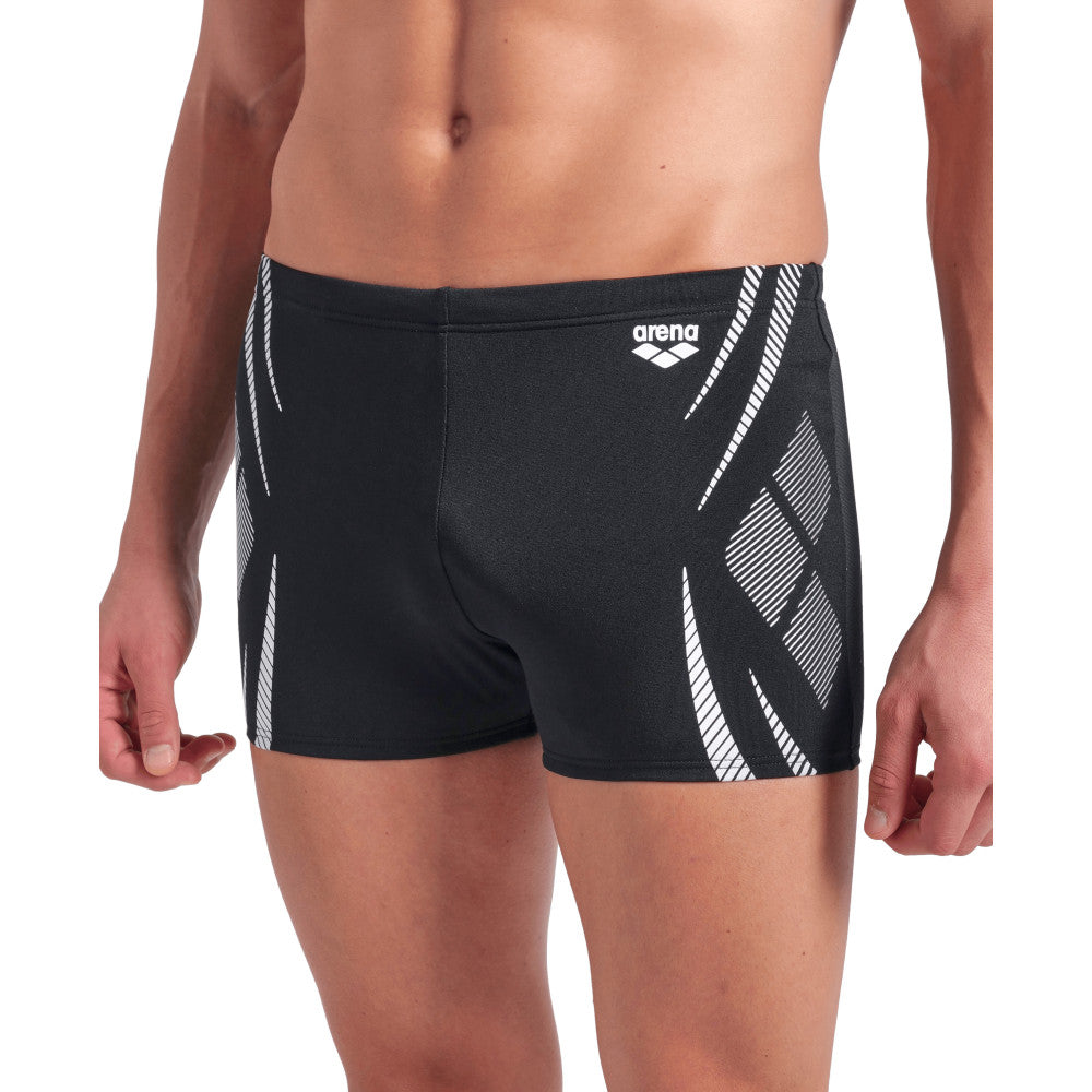  Maillot De Bain ARENA Homme POSEIDONIA SWIM SHORTBLACK-WHITE