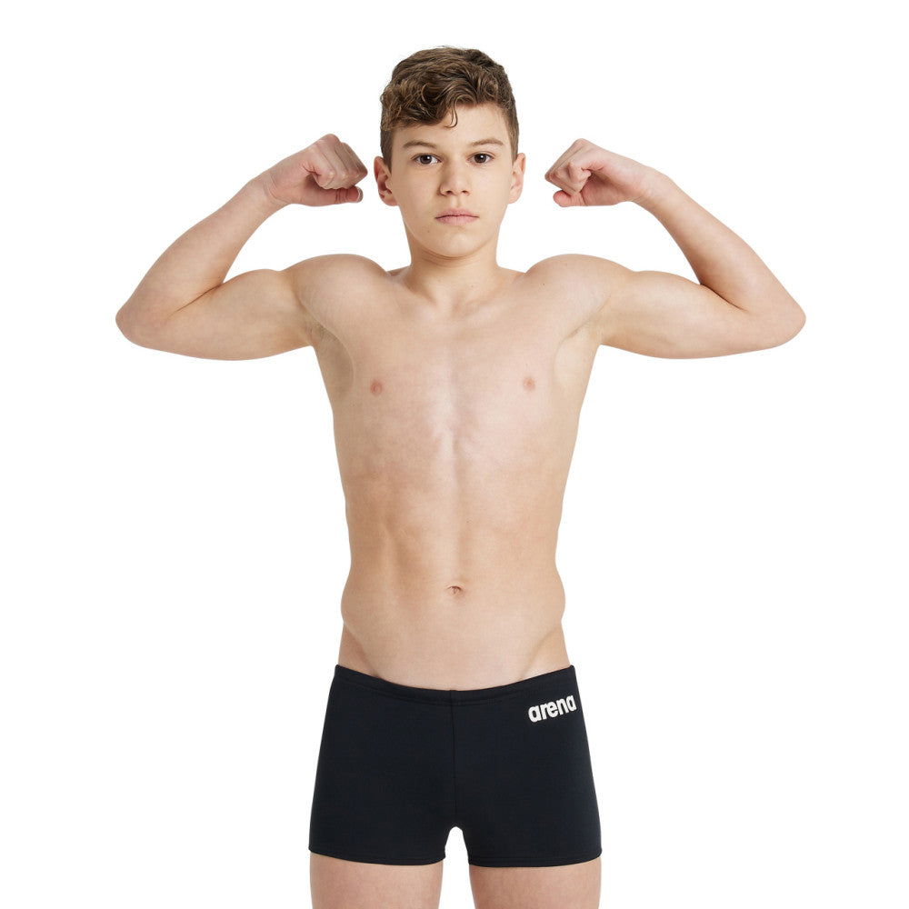 Arena Maillot De Bain BOY'S TEAM SWIM SHORT BLACK WHITE