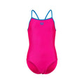 Arena Maillot De Bain Fille Light Drop Solid Freak Rose Turquoise