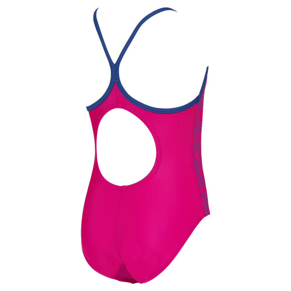 Arena Maillot De Bain Fillette Logo Kids Freak Rose Royal
