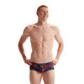 Speedo MAILLOT DE BAIN HOMME ECO+ 13.5CM ALLOV BRIEF BLU/RED