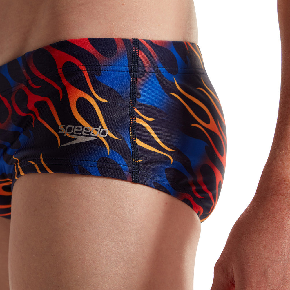 Speedo MAILLOT DE BAIN HOMME ECO+ 13.5CM ALLOV BRIEF BLU/RED