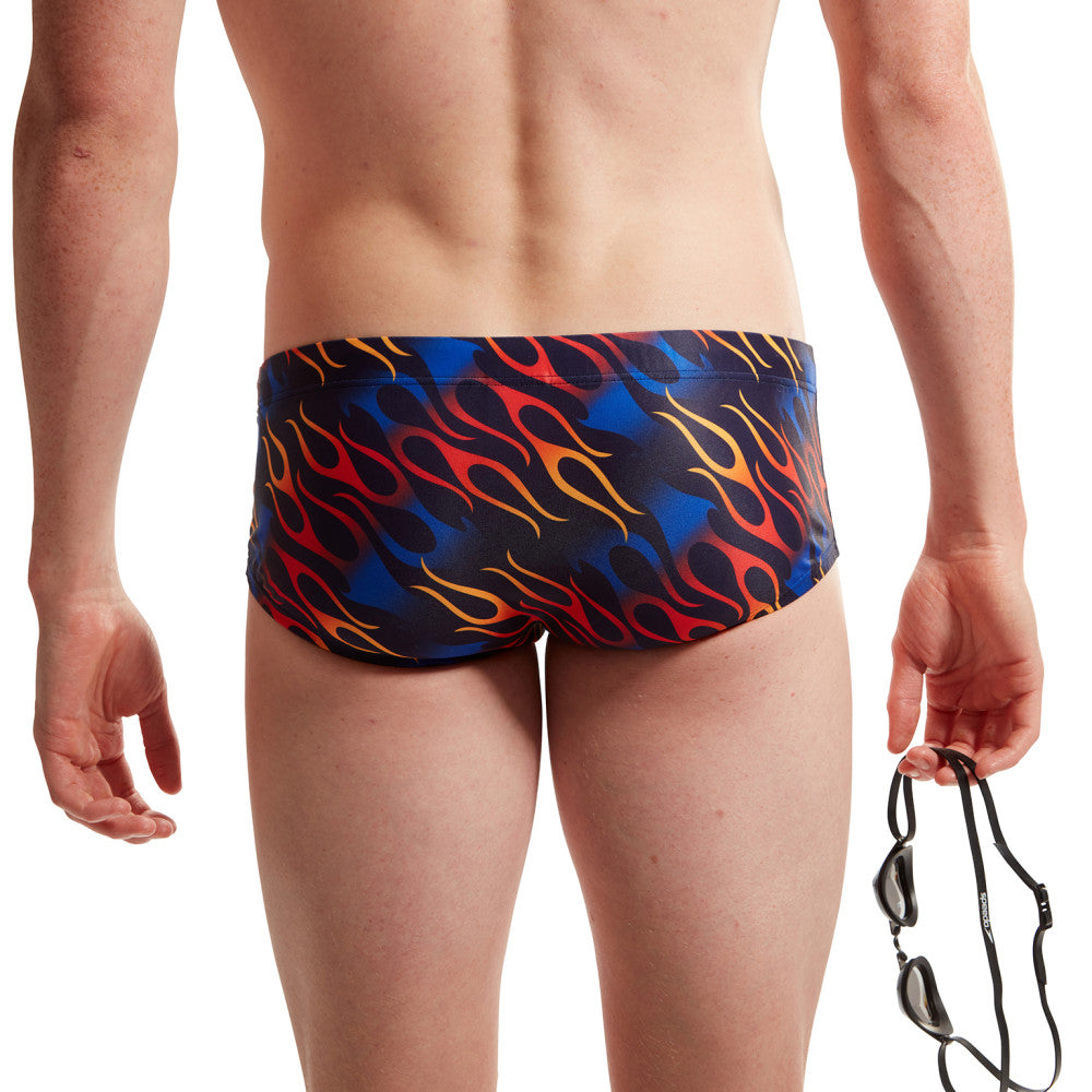 Speedo MAILLOT DE BAIN HOMME ECO+ 13.5CM ALLOV BRIEF BLU/RED