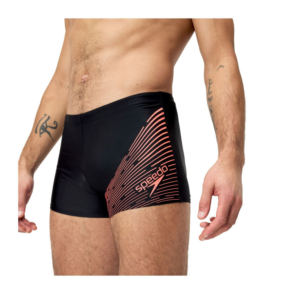 Speedo Maillot De Bain Homme ECO MEDLEY LOGO AQSH BLA/RED