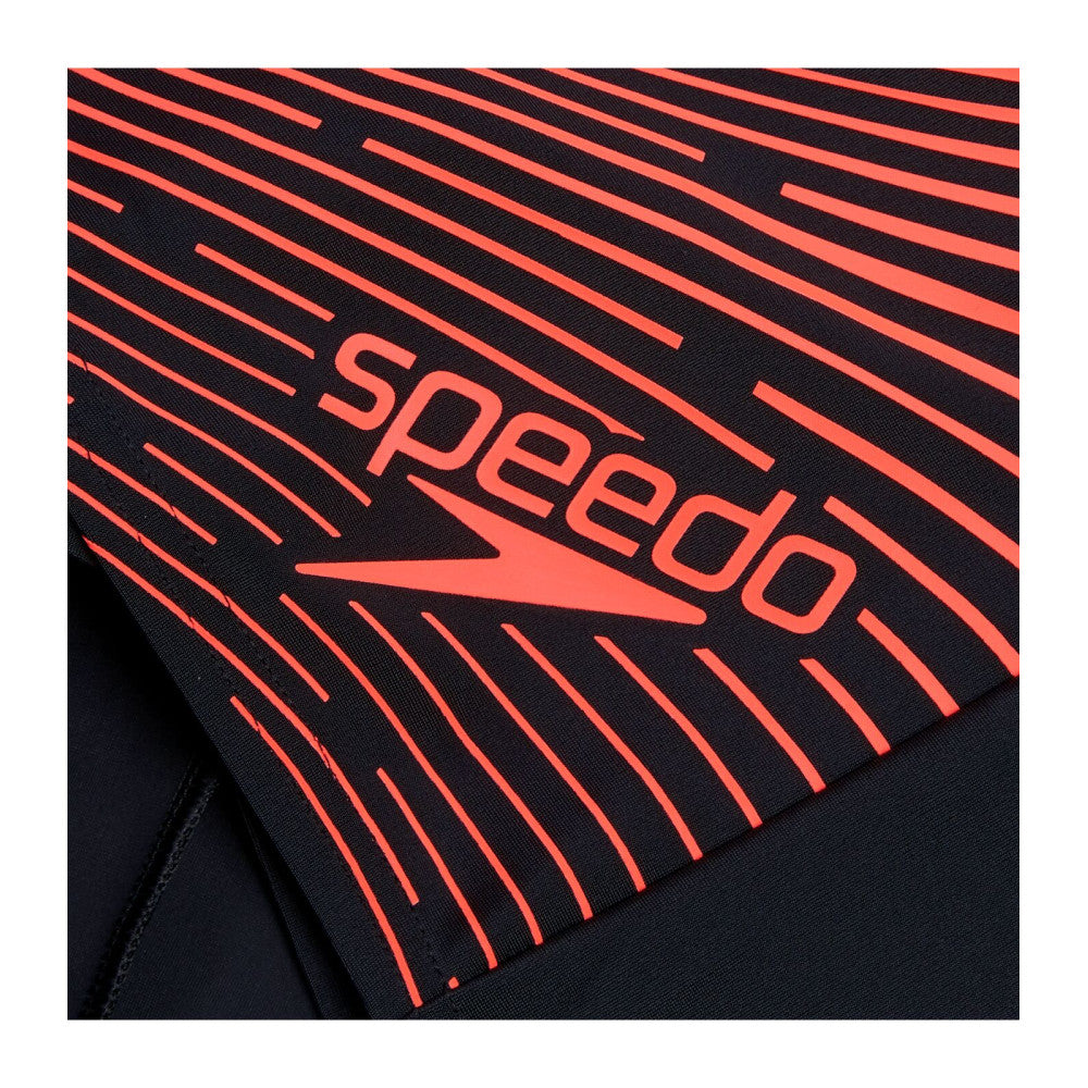 Speedo Maillot De Bain Homme ECO MEDLEY LOGO AQSH BLA/RED