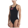  MAILLOT DE BAIN NIKE FEMME HYDRASTRONG LOGO GRAPHIC BLACK