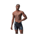  MAILLOT DE BAIN SPEEDO HOMME ECO+M COMPRESSION MID JAM BLA/BLU