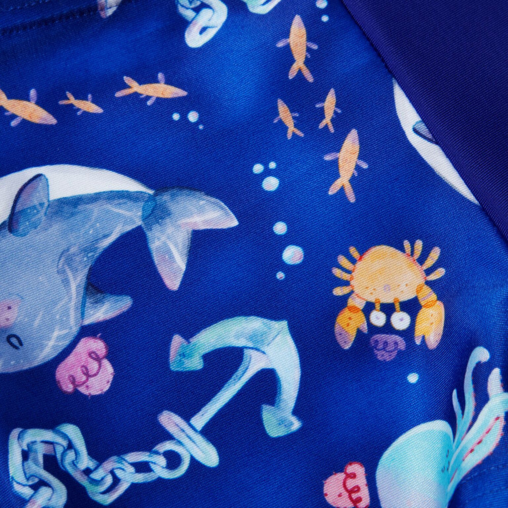  Maillot De Bain Speedo Junior ECO DIG ALLOV AQSH BLU/YEL