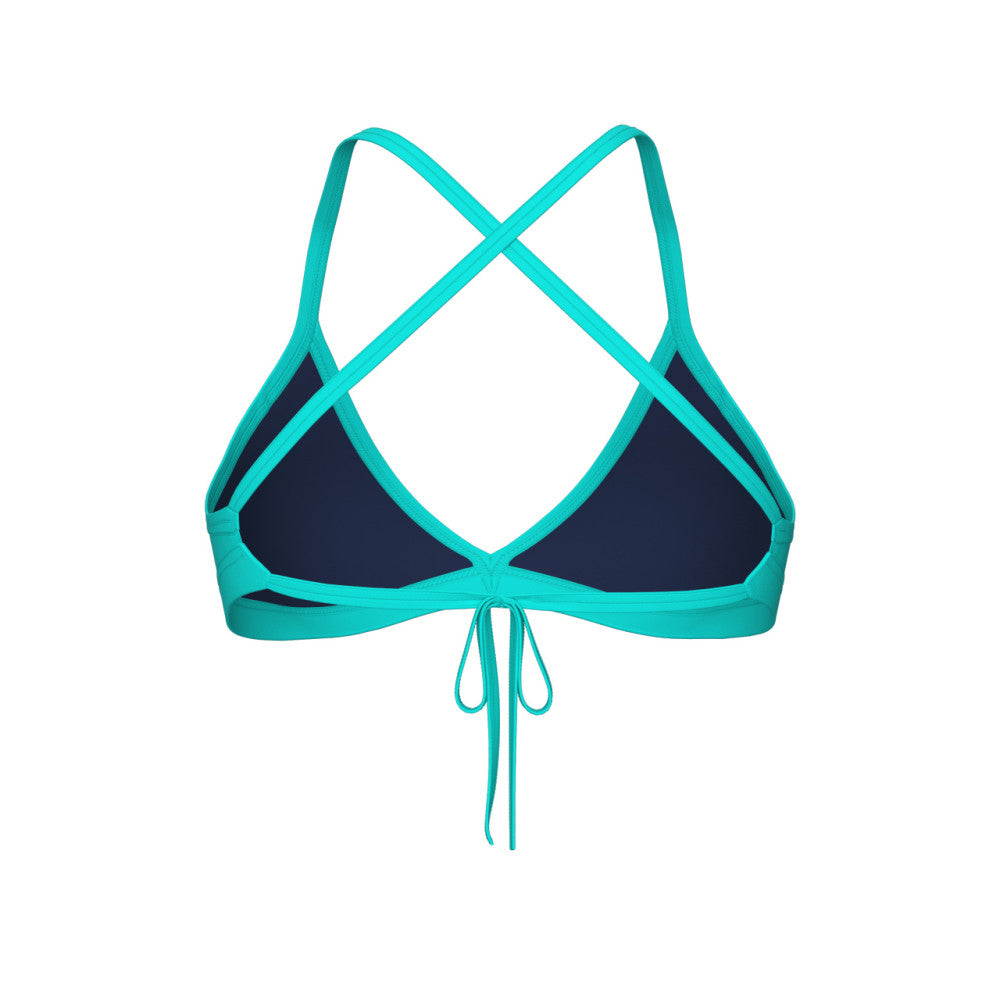  Maillot Femme ARENA TEAM SWIM TOP TIE BACK SOLID WATER