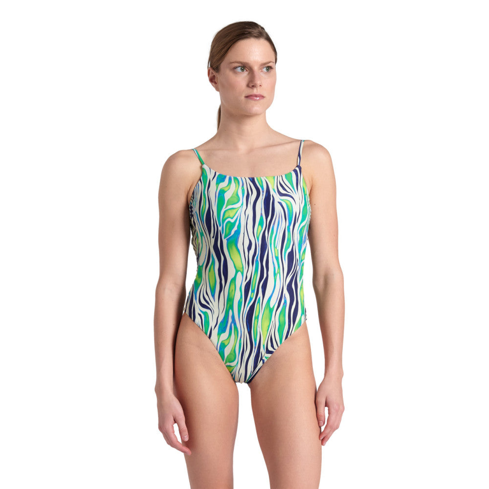  Maillot Femme ARENA WATER PRINT SWIMSUIT ZEBRA