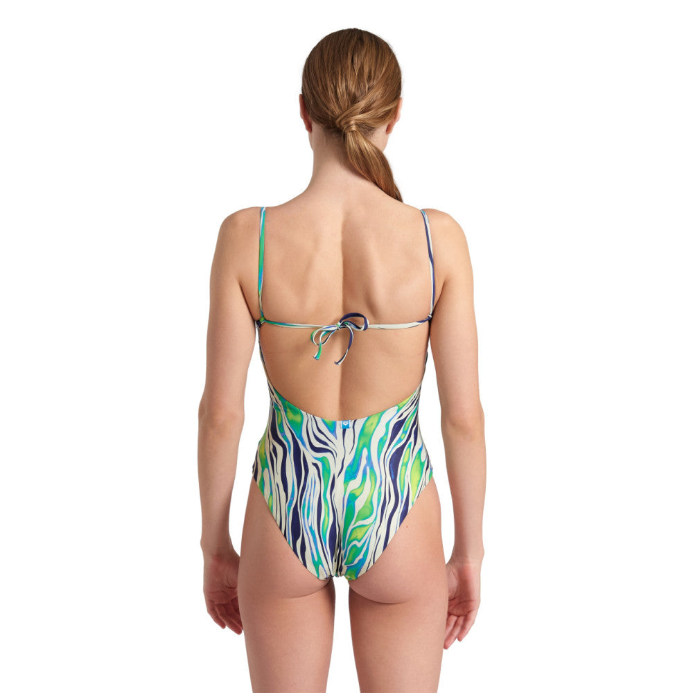  Maillot Femme ARENA WATER PRINT SWIMSUIT ZEBRA