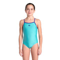  Maillot Fille ARENA SWIMSUIT LIGHT DROP SOLID WATER NEON BLUE