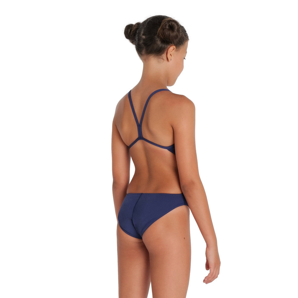  Maillot Fille ARENA TEAM SWIMSUIT CHALLENGE SOLID NAVY-WHITE