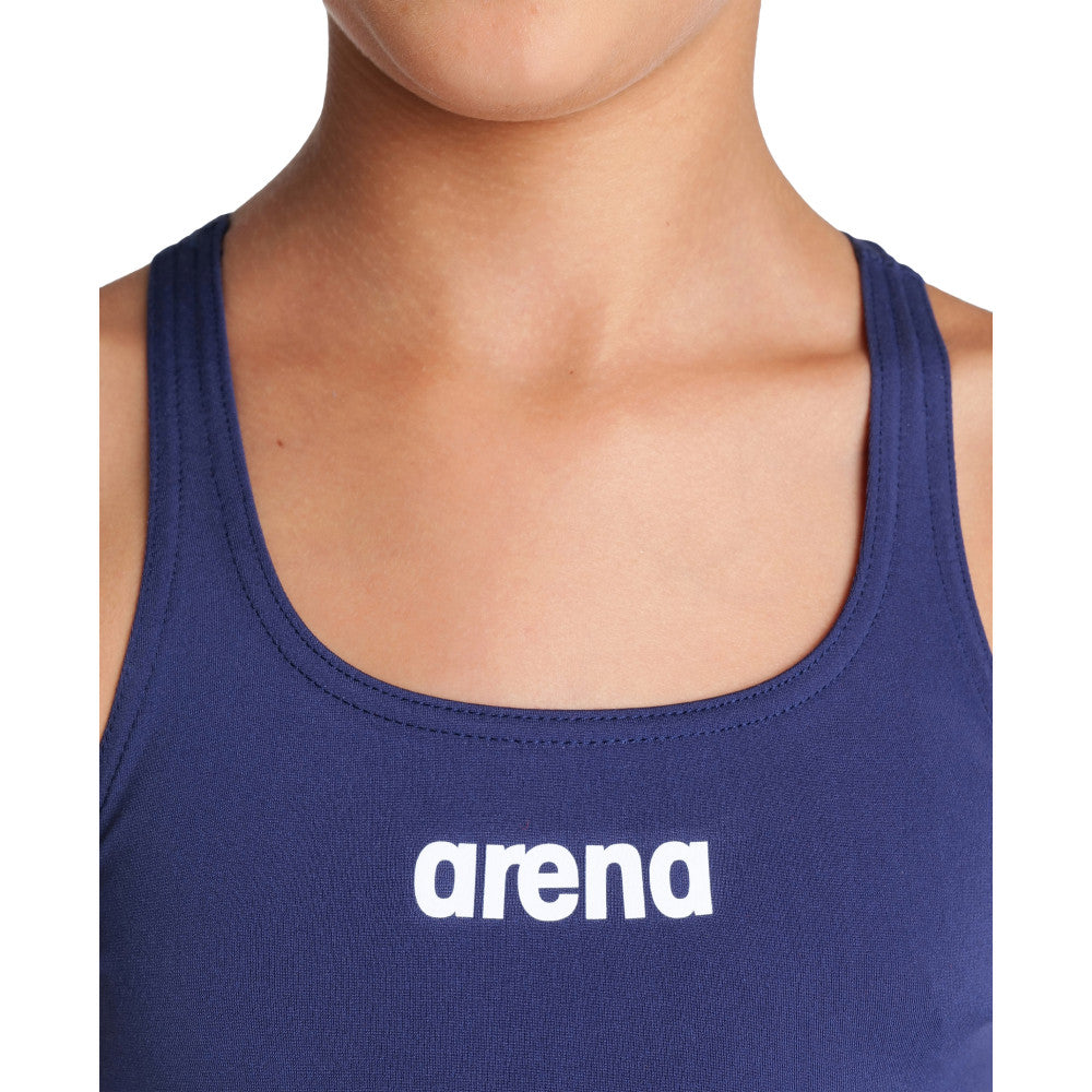  Maillot Fille ARENA TEAM SWIMSUIT SWIM PRO SOLID NAVY