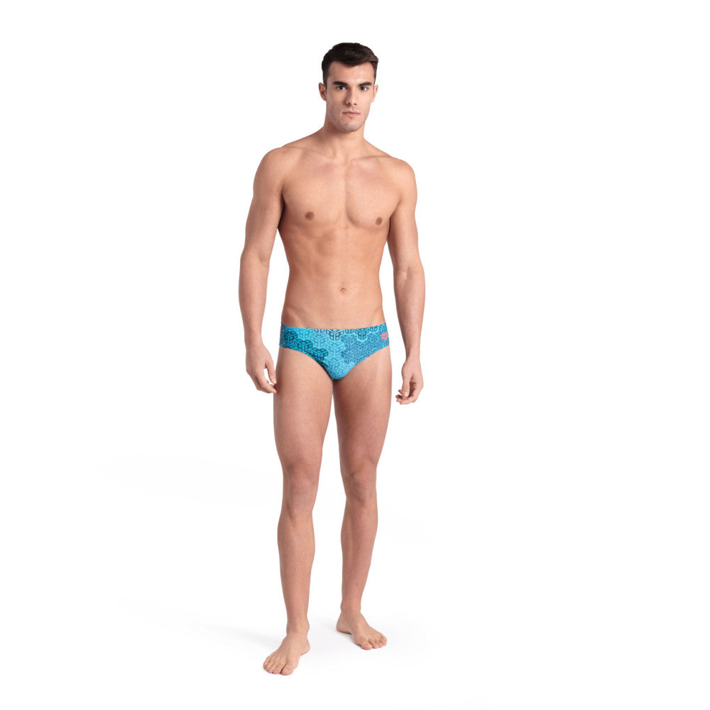  Maillot Homme ARENA CAMO KIKKO SWIM BRIEFS NAVY MULTI