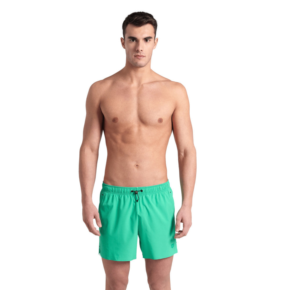  Maillot Homme ARENA EVO BEACH SHORT SOLID GREEN QUARTZ