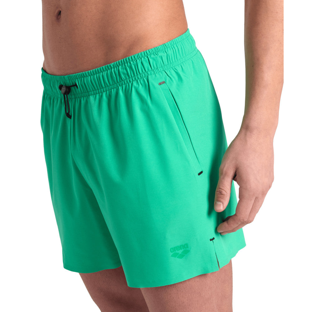  Maillot Homme ARENA EVO BEACH SHORT SOLID GREEN QUARTZ
