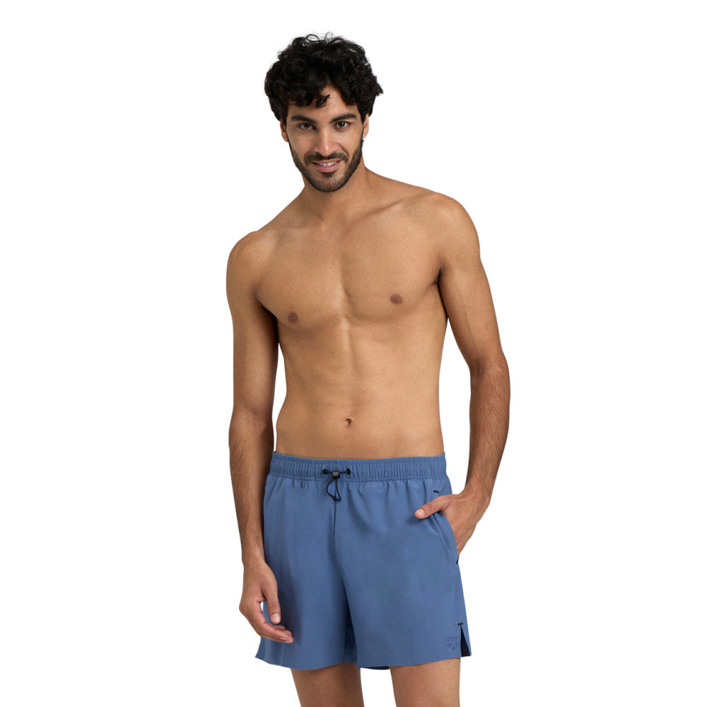  Maillot Homme ARENA EVO BEACH SHORT SOLID GREY BLUE