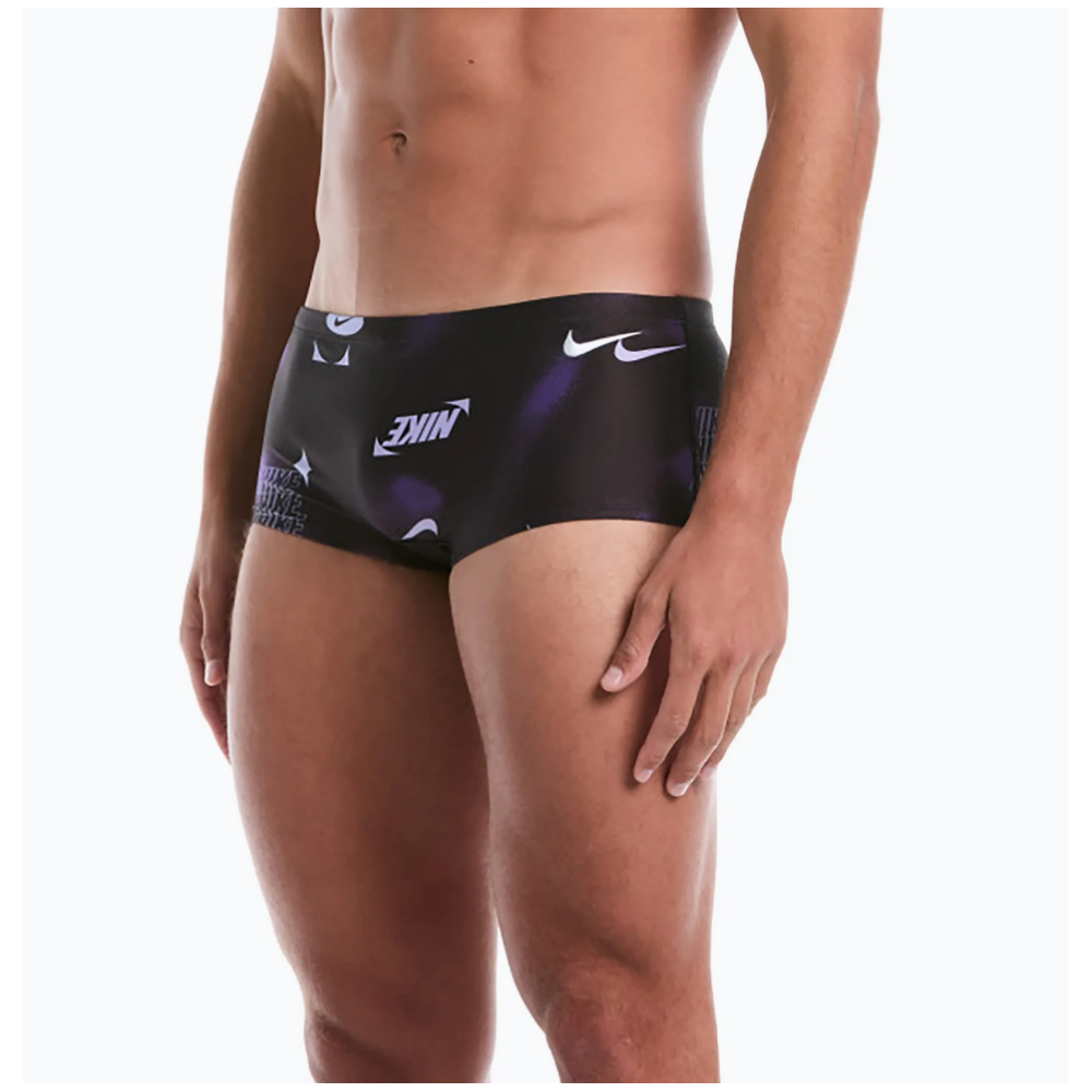  Maillot Homme - NIKE HYDRASTRONG LOGO GRAPHIC PURPLE