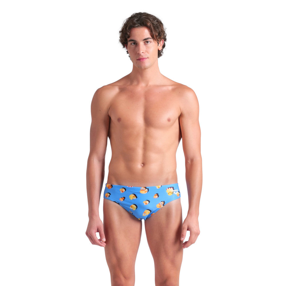  MEN'S ARENA DUCKS SWIM BRIEFS TURQUOISE
