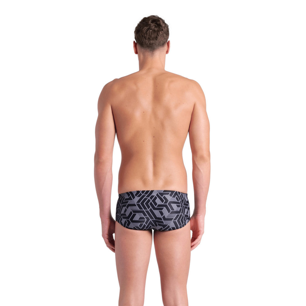  MEN'S ARENA ESCAPE SWIM LOW WAIST SHORT TEAM BLACK