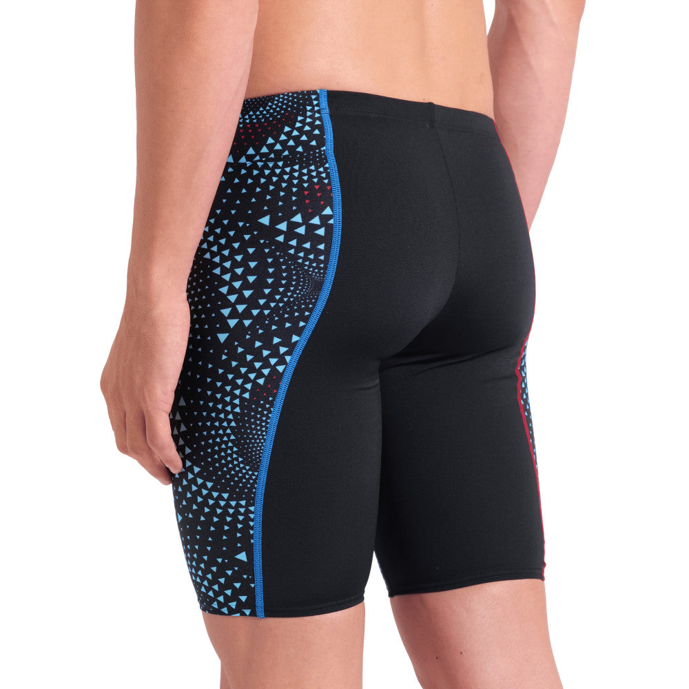  MEN'S ARENA FIREFLOW SWIM JAMMER BLACK BLACK MULTI