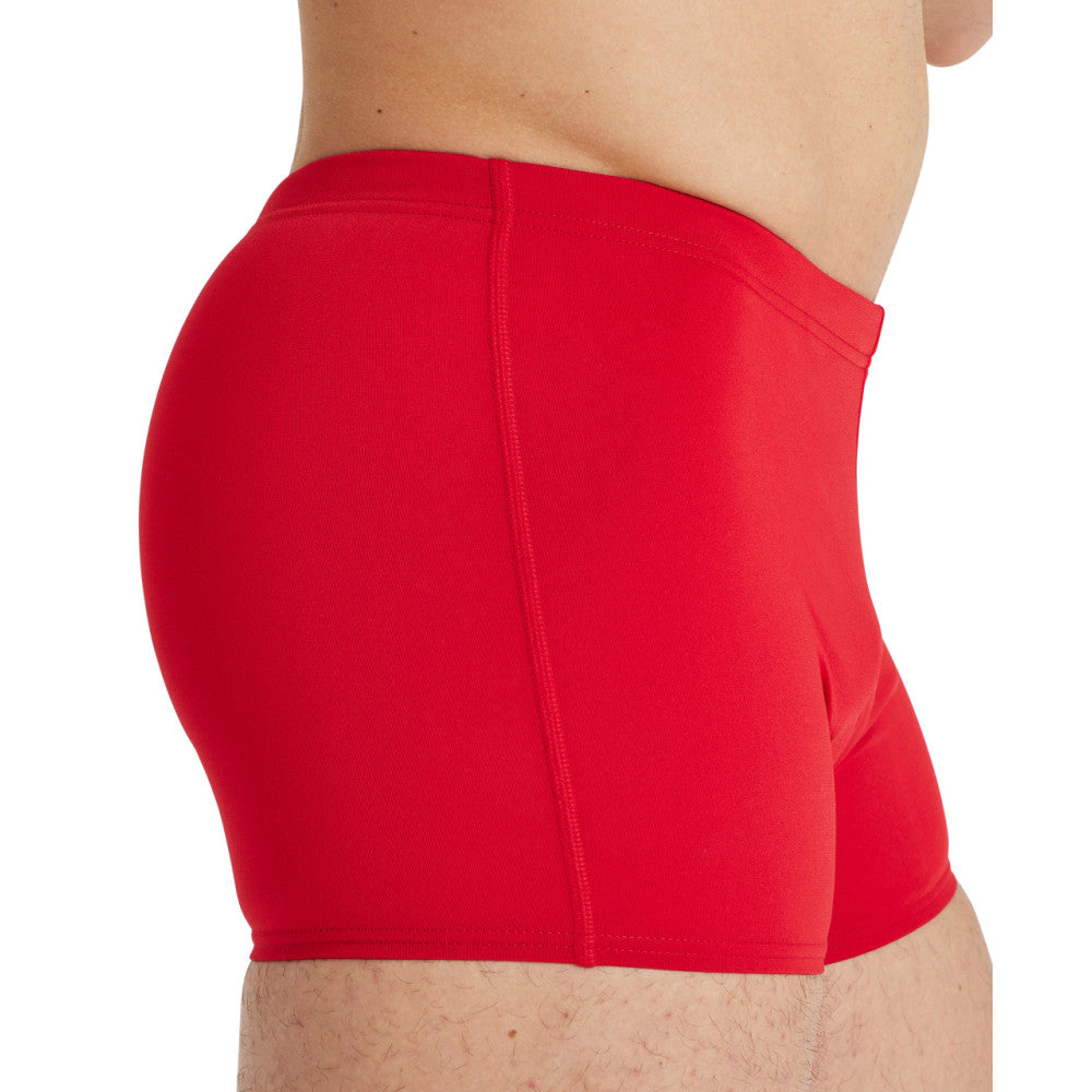 Arena MEN'S TEAM SWIM SHORT SOLID RED WHITE