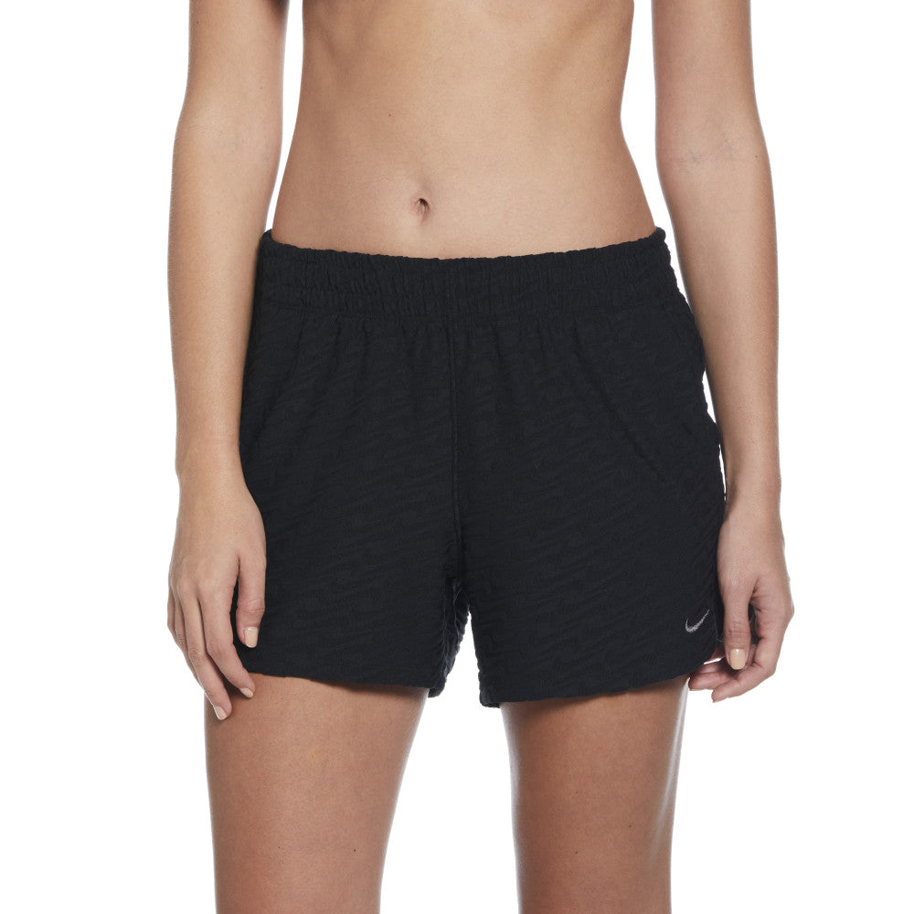  Bas De Mailot De Bain Femme Short NIKE TERRY-WOM. BLACK