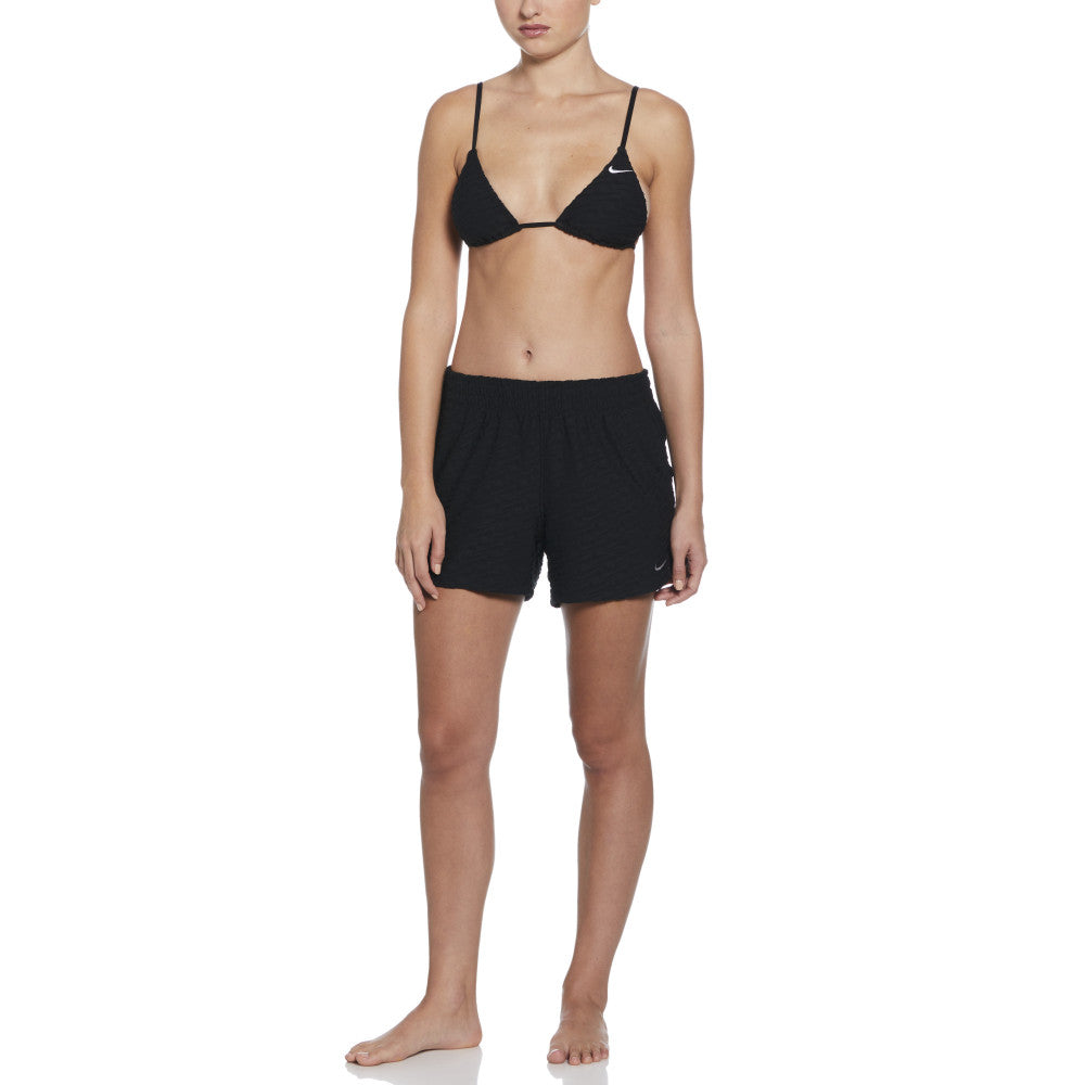  Bas De Mailot De Bain Femme Short NIKE TERRY-WOM. BLACK