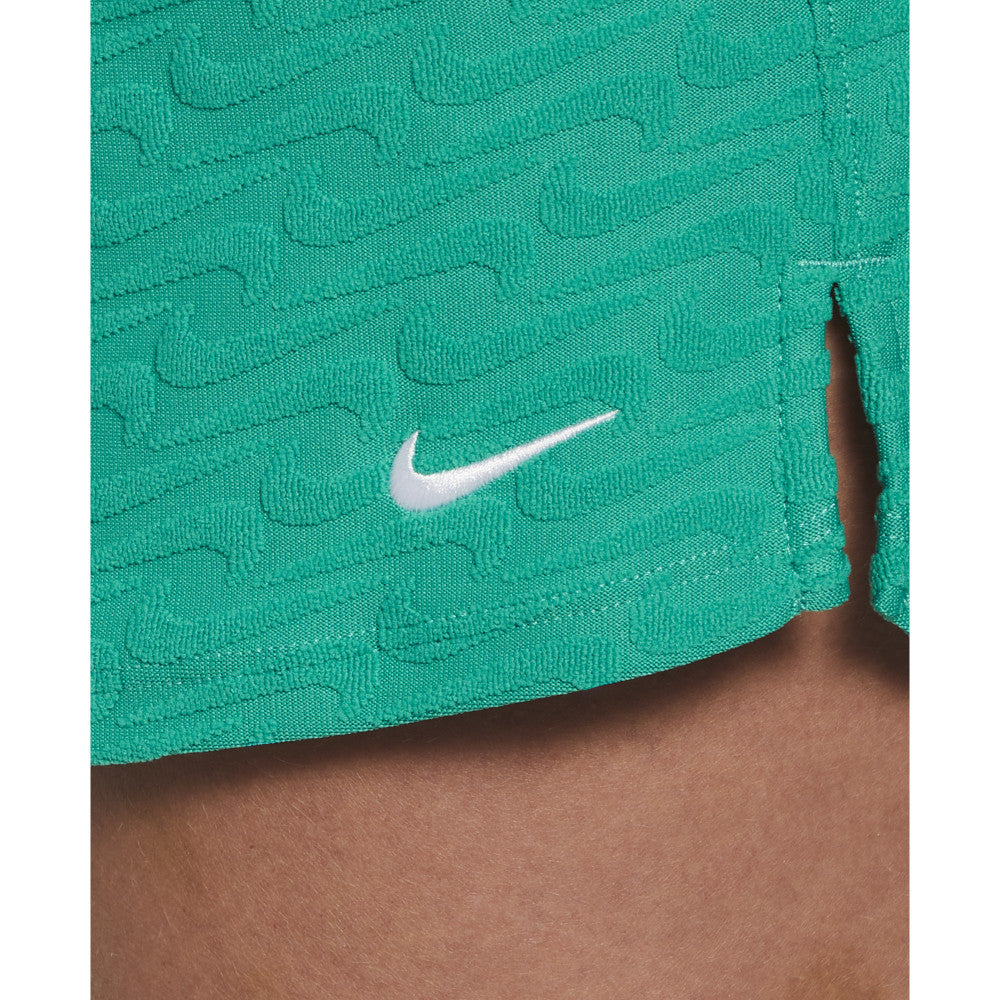  Bas De Mailot De Bain Femme Short NIKE TERRY-WOM. STADIUM GREEN