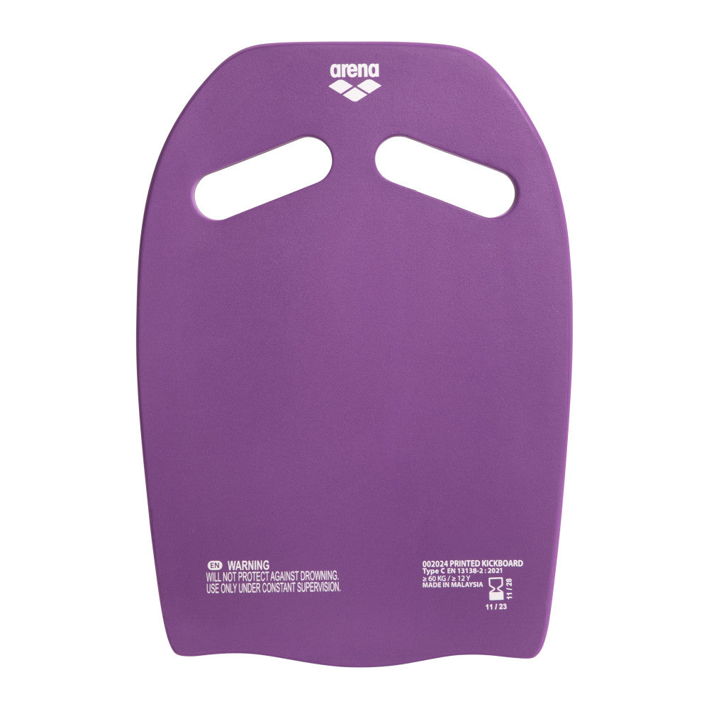  Planche De Natation Arena PRINTED KICKBOARD PLUM -ARTIC_LIME TU