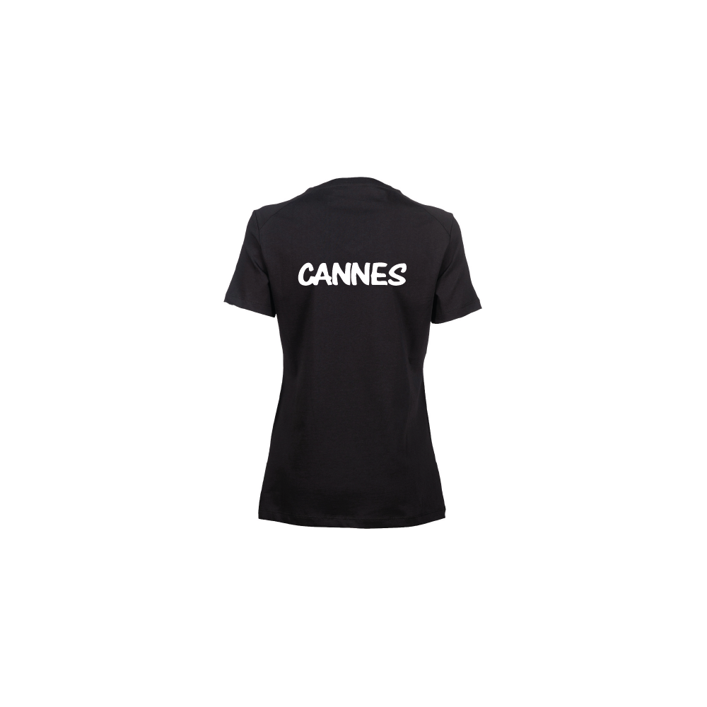 Arena Tee-Shirt Femme - CN Cannes - Noir