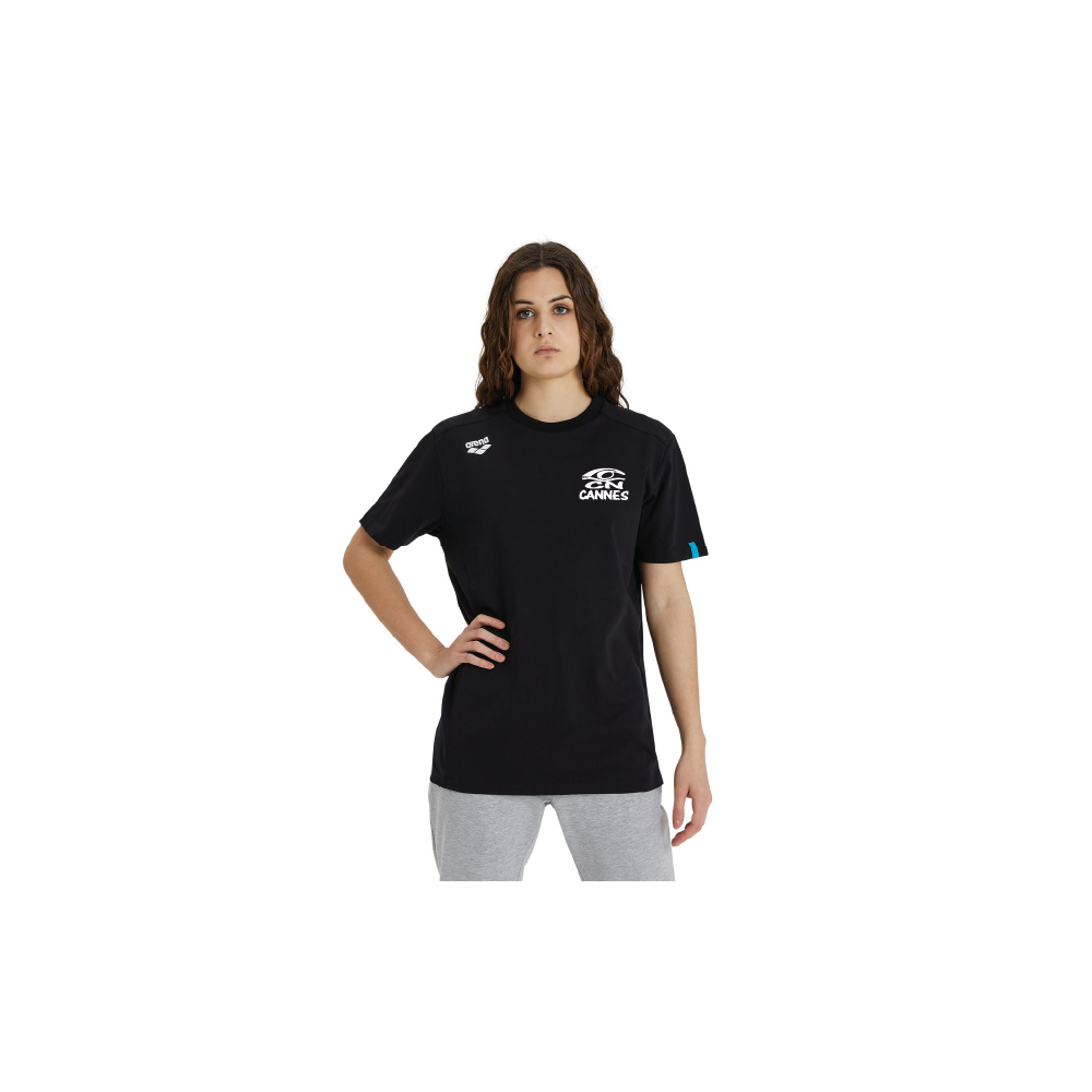 Arena Tee Shirt Unisexe - CN Cannes - Noir