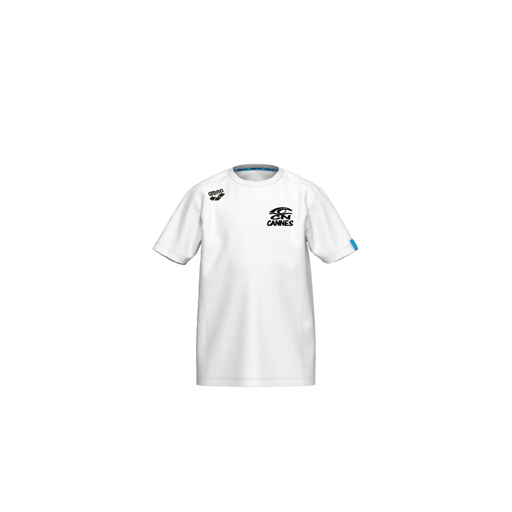 Arena Tee Shirt Junior - CN Cannes - Blanc