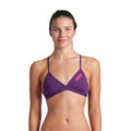 Arena WOMEN'S TEAM SWIM TOP TIE BACK SOLID PLU